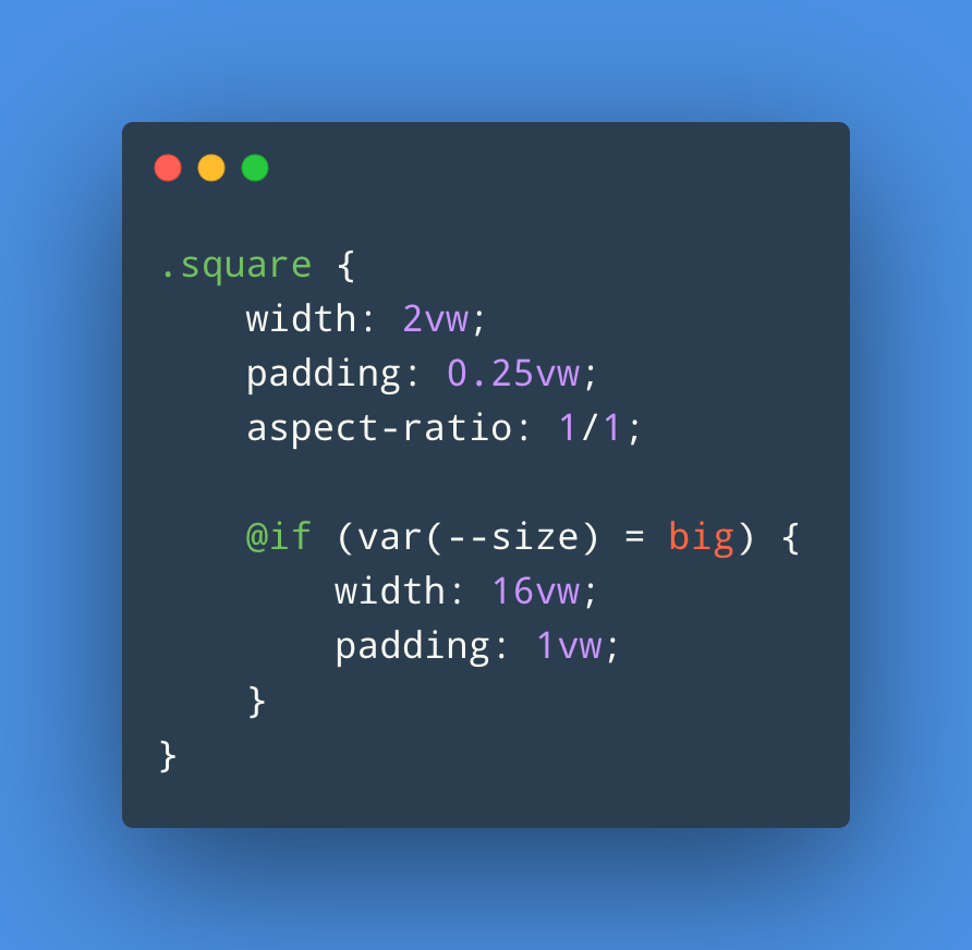 bramusblog's tweet photo. The future of CSS: Higher Level Custom Properties to control multiple declarations — great proposal by @LeaVerou

🔗 https://t.co/uEm6N1IvCE 

🏷 #css #CustomProperties https://t.co/XnBWej0Ebu