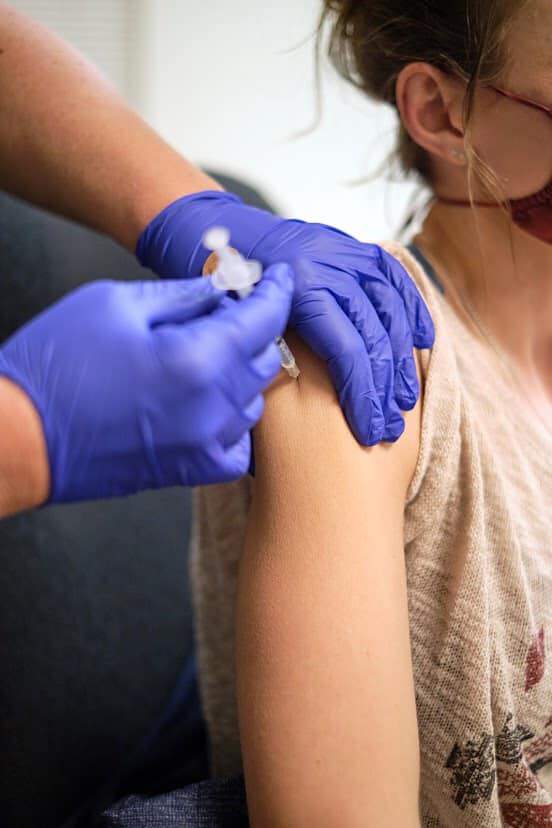 riograndehosp's tweet photo. On 12/18/20, we were the only location in the San Luis Valley(rural Colorado)to receive the COVID Pfizer vaccine for our staff.The following week we received the Moderna vaccine and are continuing to💉vaccinate our frontline workers in the community!🥰Thanks @pfizer &amp; @moderna_tx https://t.co/1ef23HRj3y
