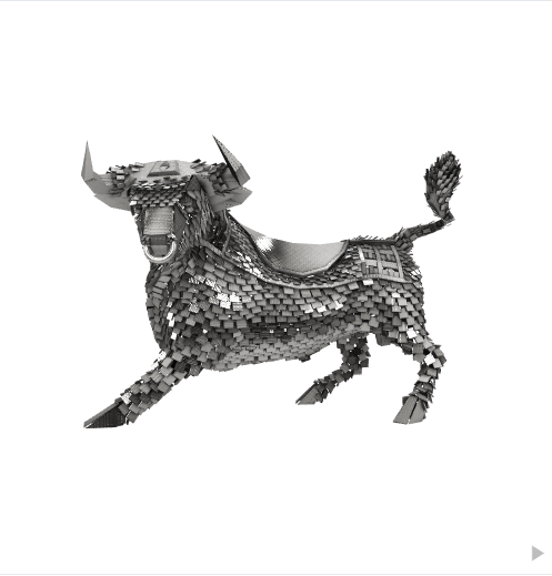 /43)  @DurkatWork  https://superrare.co/durkatwork&nbsp;Holy Bull, Silver Edition1/1  @SuperRare