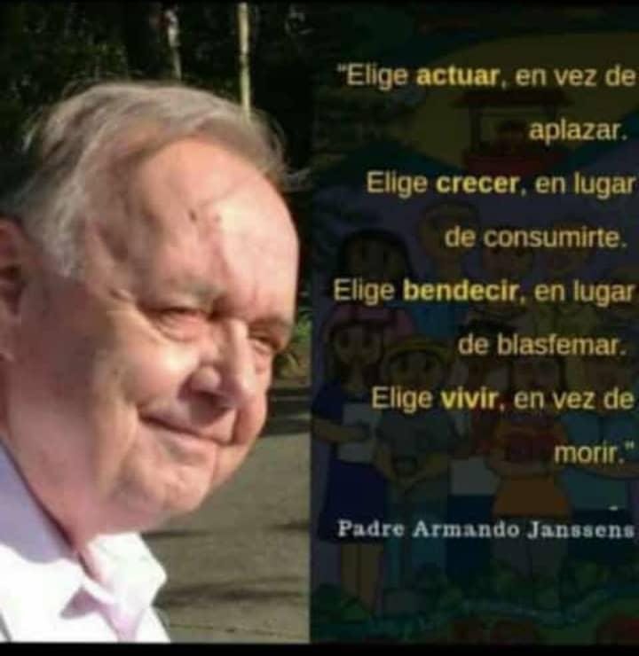 CNuevoPueblo's tweet photo. #30Dic || A 2 años de la partida física del padre Armando Janssens, mentor y creador del @CESAP_AC y otras organizaciones sociales, rendimos homenaje difundiendo su pensamiento y legado.
#AccionPopular #SomosCESAP #CESAP2020 https://t.co/50NAWhTm10