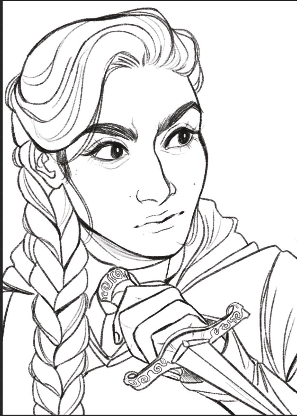 Katniss Everdeen Coloring Pages