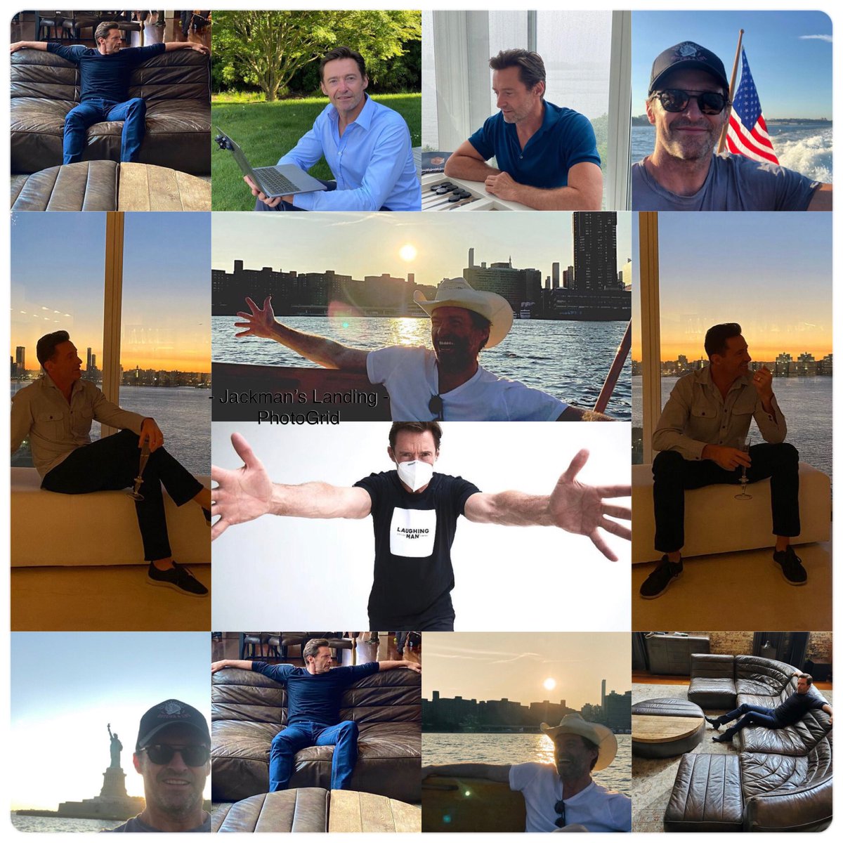 JackmansLanding's tweet photo. To end our look back at the third quarter of the year, here is a collection of some of the gorgeous photos we were blessed with during those 3 months. π₯°
#thankyoudeb #hughjackman #greatmuse #perfect
#making2020 #bearable
πΈ @RealHughJackman @Deborra_lee https://t.co/xwV3Hkwir9