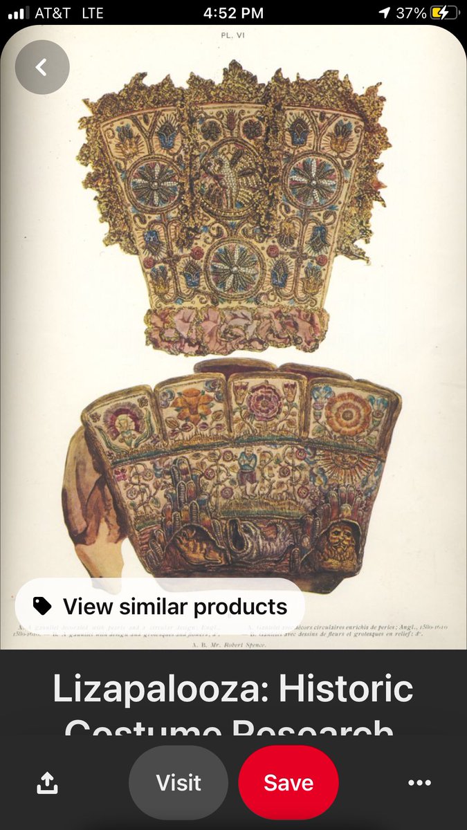  @SvrncTprunkov 6/Embroidery machines have kind of put an end to artistic hand embroidery, yet the machines we have still can’t compare to some of the things people used to wear, which included real pearls, silk & golden threads, & a lot of texture and lace that no longer exist.