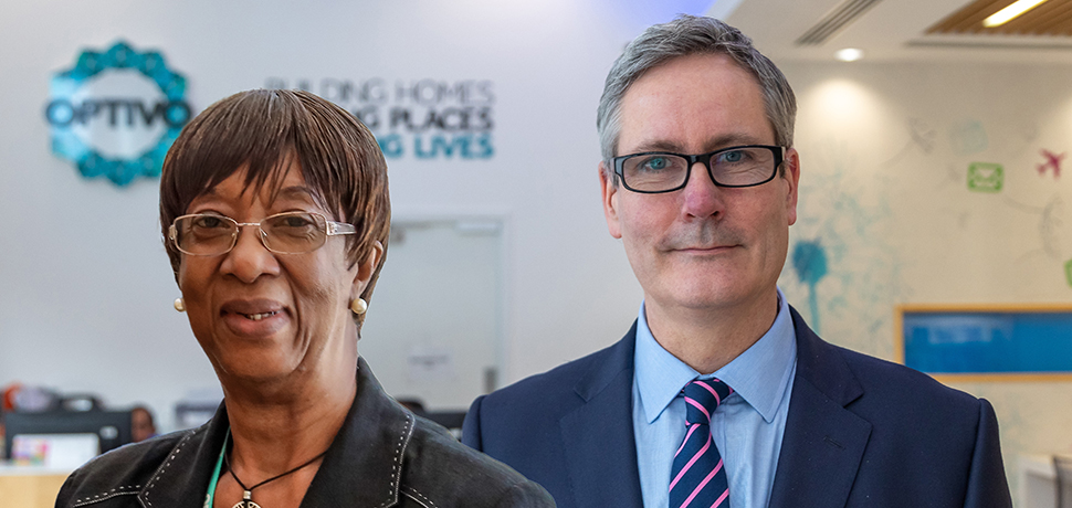 Legacy Optivo (Customer Services) (@optivohomes) on Twitter photo Congratulations to Optivo involved resident Monica Barnes and our CEO <a href="/PaulHackett10/">Paul Hackett CBE</a> who’ve been recognised in the New Year Honours List.
Monica’s been awarded an MBE, and Paul a CBE, both for services to social housing.
We’re proud of them both: bit.ly/3aWhZDO Congratulations to Optivo involved resident Monica Barnes and our CEO <a href="/PaulHackett10/">Paul Hackett CBE</a> who’ve been recognised in the New Year Honours List.
Monica’s been awarded an MBE, and Paul a CBE, both for services to social housing.
We’re proud of them both: bit.ly/3aWhZDO