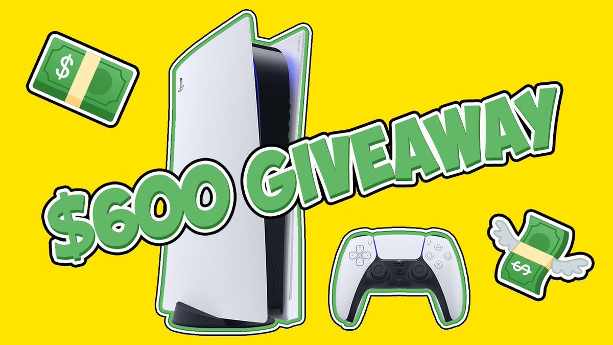 Spiel Times Deals • Price Error & Drop Alerts (@spieltimes) on Twitter photo Holiday PS5 Giveaway 🔥
🎁Prize: $600💰cash to one lucky winner for a brand new #PS5
To enter:
✅You must retweet + like this tweet
Must be following the sponsors - <a href="/GiveawaySquadd/">GiveawaySquadLLC</a> <a href="/piccmeeprizes/">PiccMee Prizes 👻🥚</a> <a href="/TheTrueAMG/">TheTrueAMG</a> <a href="/BigNiceGiveaway/">BigNiceGiveaway</a>
Winner announced in 24hrs🏆
✌️Good Luck! Holiday PS5 Giveaway 🔥
🎁Prize: $600💰cash to one lucky winner for a brand new #PS5
To enter:
✅You must retweet + like this tweet
Must be following the sponsors - <a href="/GiveawaySquadd/">GiveawaySquadLLC</a> <a href="/piccmeeprizes/">PiccMee Prizes 👻🥚</a> <a href="/TheTrueAMG/">TheTrueAMG</a> <a href="/BigNiceGiveaway/">BigNiceGiveaway</a>
Winner announced in 24hrs🏆
✌️Good Luck!