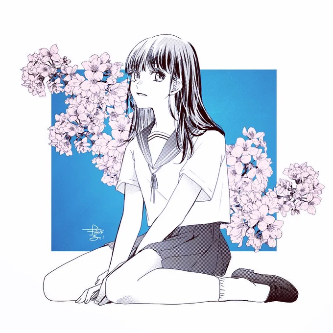 #2020年自分が選ぶ今年の4枚お気に入り!って思えるイラストたくさん描けました! 