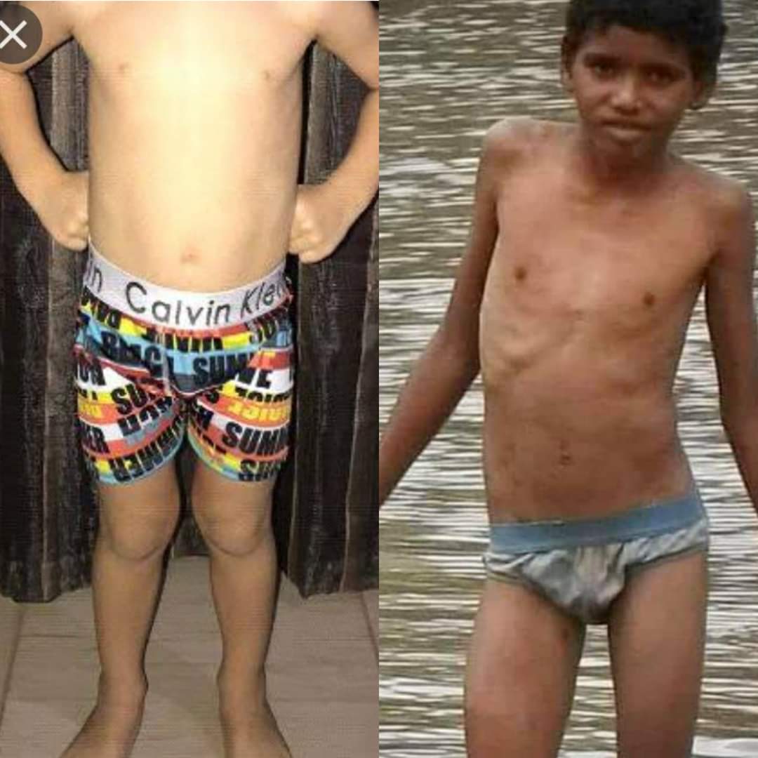 Cueca dos meninos hoje/ a que minha mãe comprava pra mi
