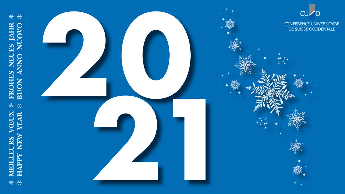 Merci à toutes celles et à tous ceux qui ont permis à nos #programmesdoctoraux de continuer à vivre en 2020, et bravo aux #doctorant·e·s qui continuent inlassablement leurs #recherches et leur #formation.
Nous serons encore à leurs côtés en 2021! 

Meilleurs voeux à tou·te·s!