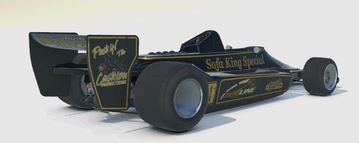 sofa_sim's tweet photo. It's #fake500 time and Billy Brickley will be in action tonight with the same old paint from last year with just a few tweaks. The Sofa King Special car had plenty of speed last year. Brickley said if it ain't broke don't fix it. Look for all the other teams new paints this week. https://t.co/r1vxLUozI6