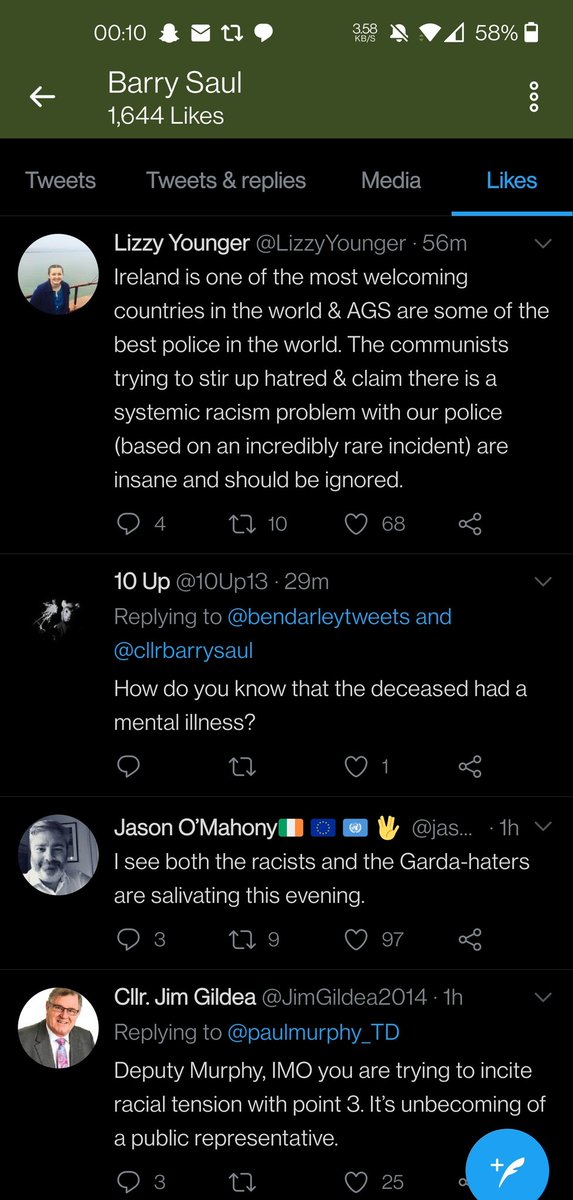 Fine Gael councillor  @cllrbarrysaul