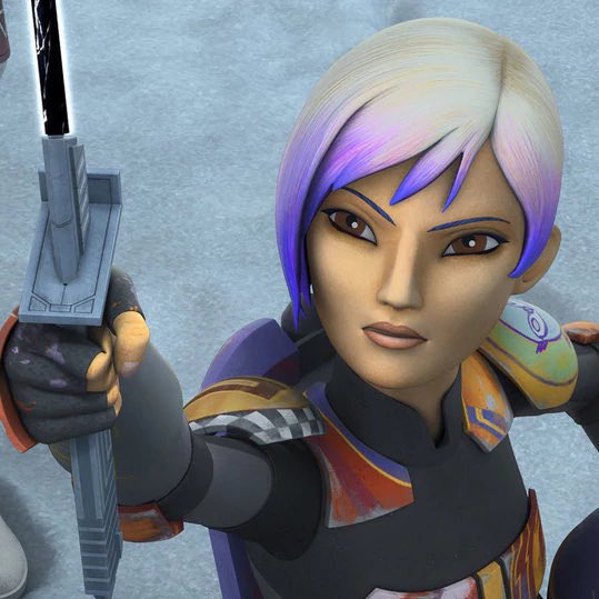 Sabine WrenA proud Mandalorian, explosives expert, artist and a rebel. She’s confident and is never one to give up. Sabine Wren showed us our past does not define us and that her story is just getting started.