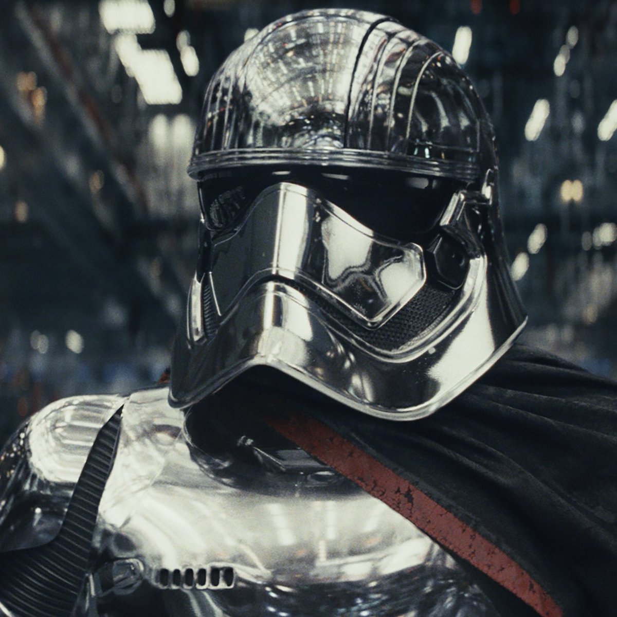 Captain Phasma Whilst I felt Captain Phasma did not receive the screentime she deserved as the sequels female villain, she is quickly established as powerful and of high ranks. She is not sexualised and Gwendoline Christie is an absolute icon underneath all that chrome.