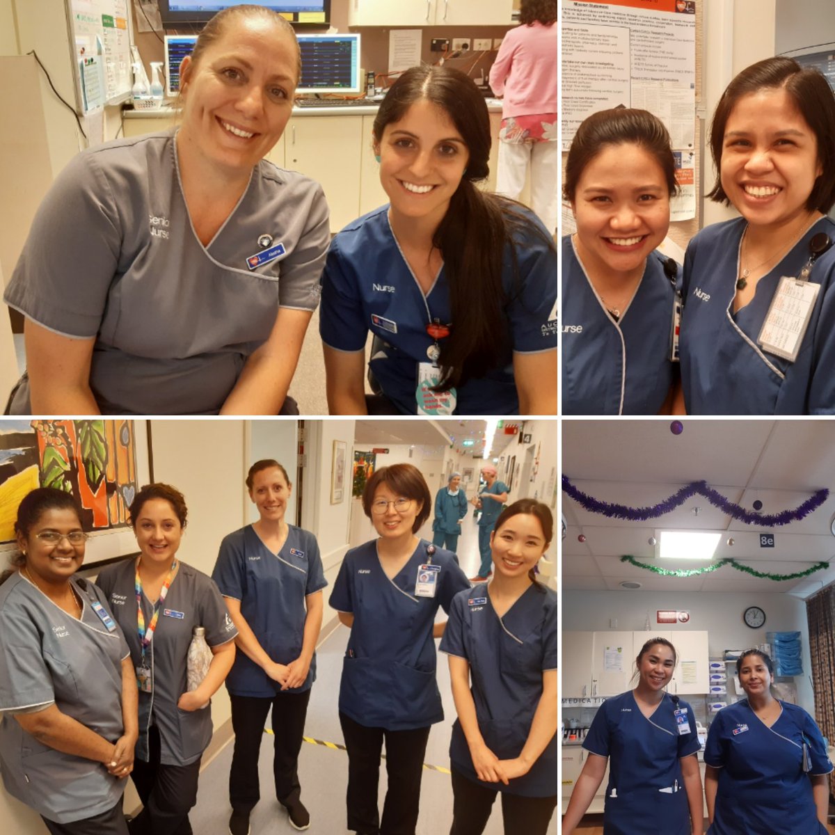 Some of our ICU nursing staff. We are thinking of our colleagues managing #COVID19 in #ICUs around the world, what an end to the InternationalYear of the Nurse and Midwife. We are so grateful to #NewZealand for protecting the health service. Hoping for better days during 2021.