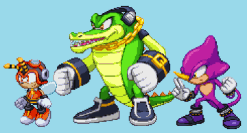 Chaotix Knuckles [Sonic 3 A.I.R.] [Mods]
