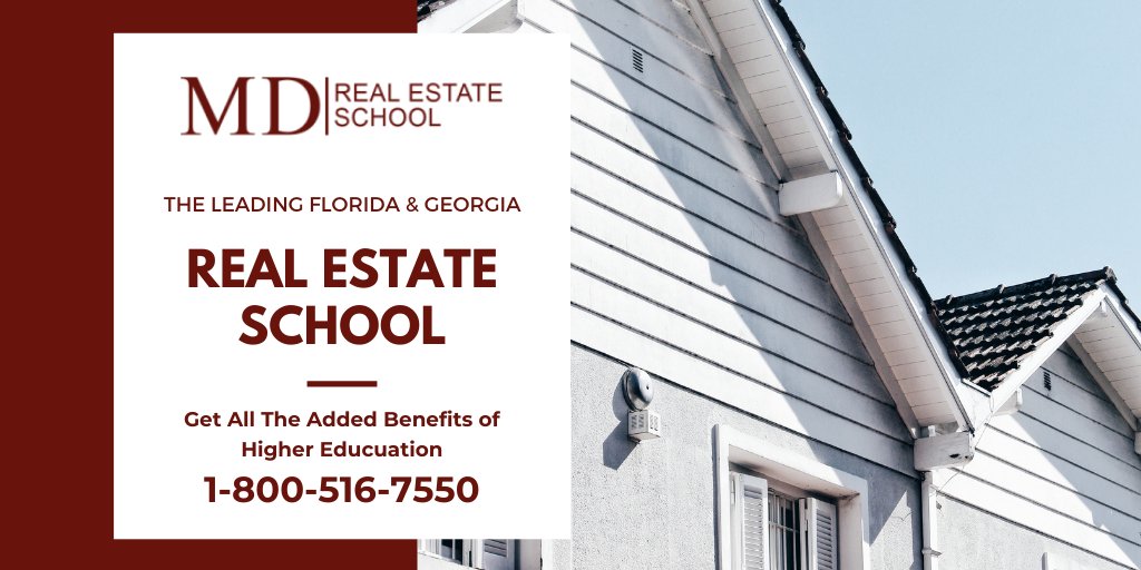 Get your #Florida or #Georgia #RealEstate #license with one of Merrick Damon’s online or in-person courses. Courses are straightforward, interactive and teach you everything you need to obtain your Florida or Georgia real estate license.

👉 👉 👉 mdrealestateschool.com