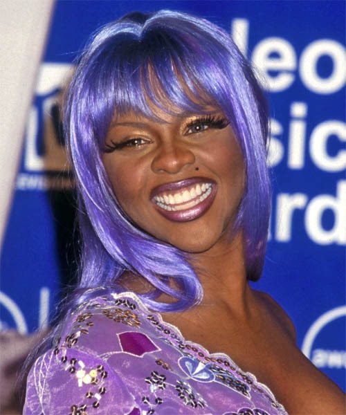 lil kim purple dress Here's how Missy Elliott inspired Lil Kim's look at the 1999 VMAs