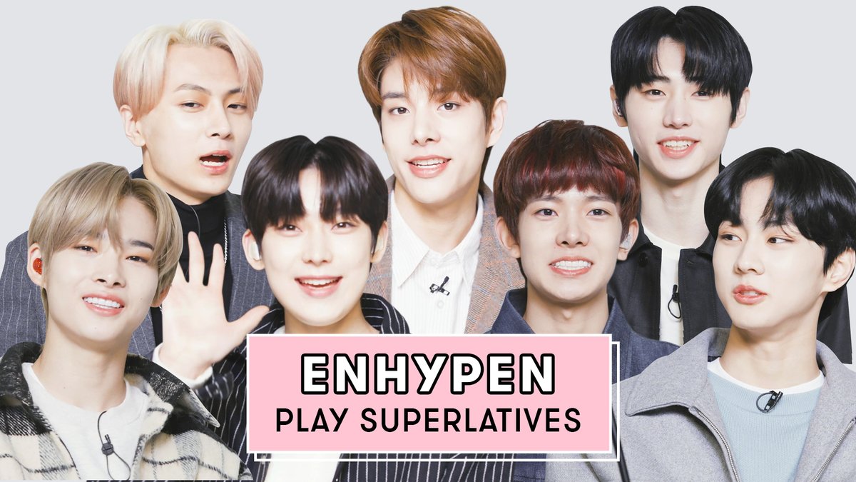We asked <a href="/BELIFTLAB/">BELIFT LAB</a>’s newest K-pop stars <a href="/ENHYPEN/">ENHYPEN OFFICIAL</a> to play a game of Superlatives—prepare to be OBSESSED 🥰💕 Watch now: svtn.co/vivdGJa