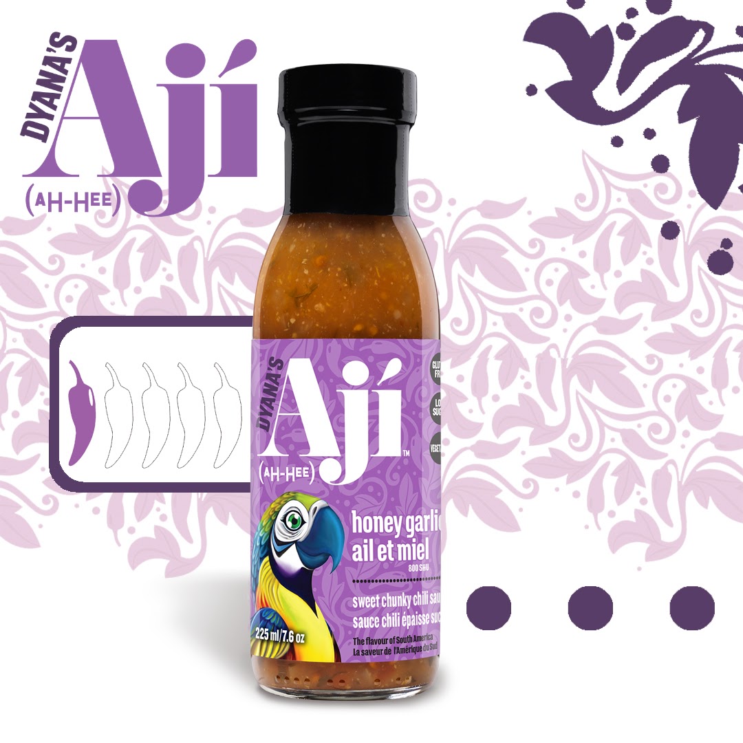 Looking for all of the flavour, minus the heat? 
Perfect for wings, Stir fry, brussel sprouts and more, we’re highlighting our Honey Garlic Sweet Chili sauce! 

Available online and in store, and soon, in your pantry. 😉

ajigourmetproducts.com/shop/Aji-Honey…