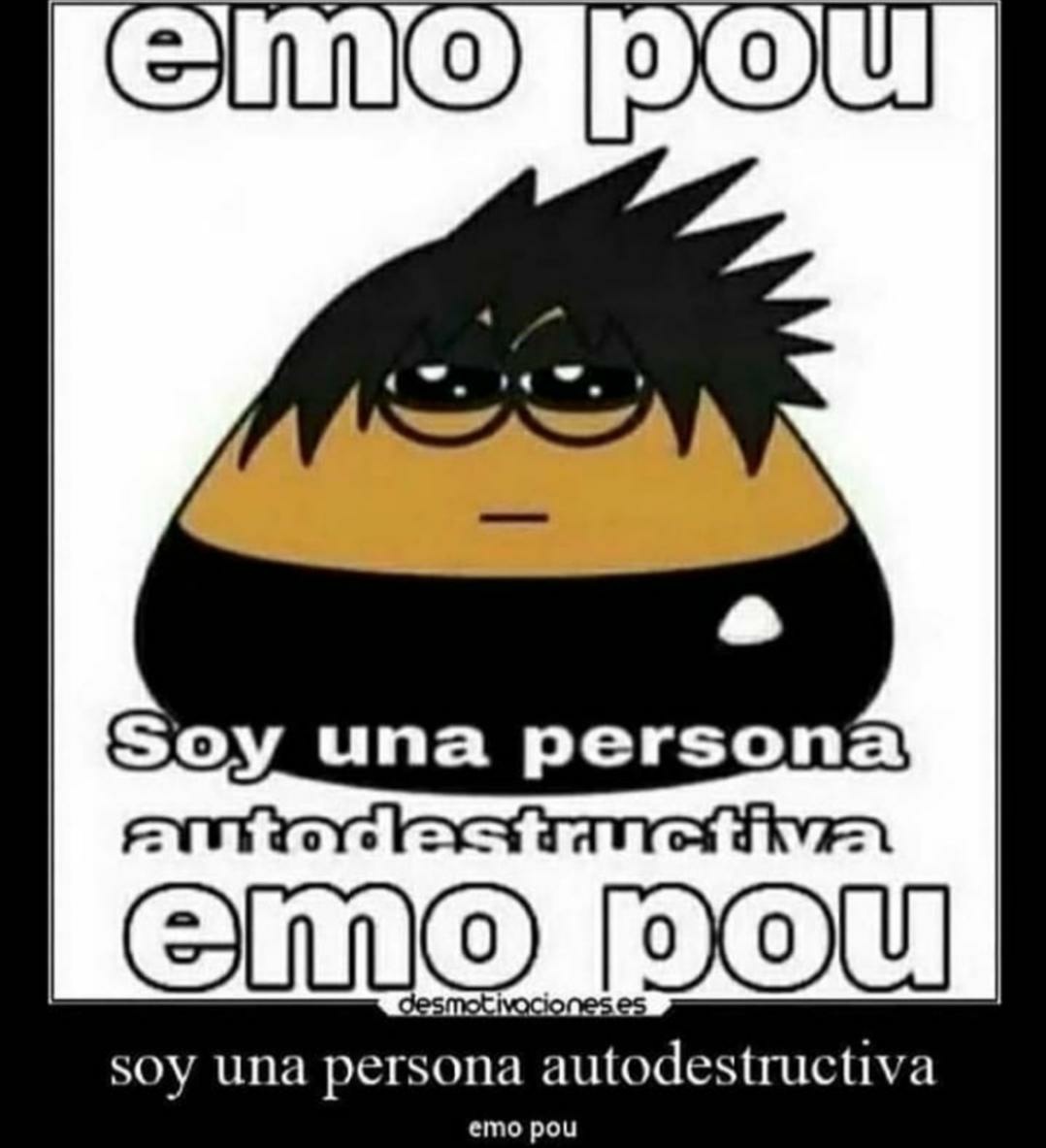 emo pou💀  Humor de animales, Gato gordo, Imágenes graciosas