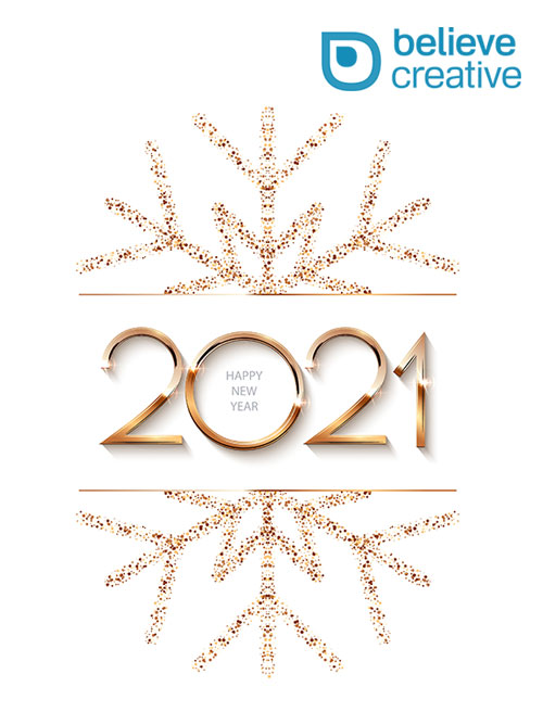 believecreative's tweet image. Wishing you all a very Happy New Year 2021 

#gamedevelopment #frontenddevelopment #newyear #2021