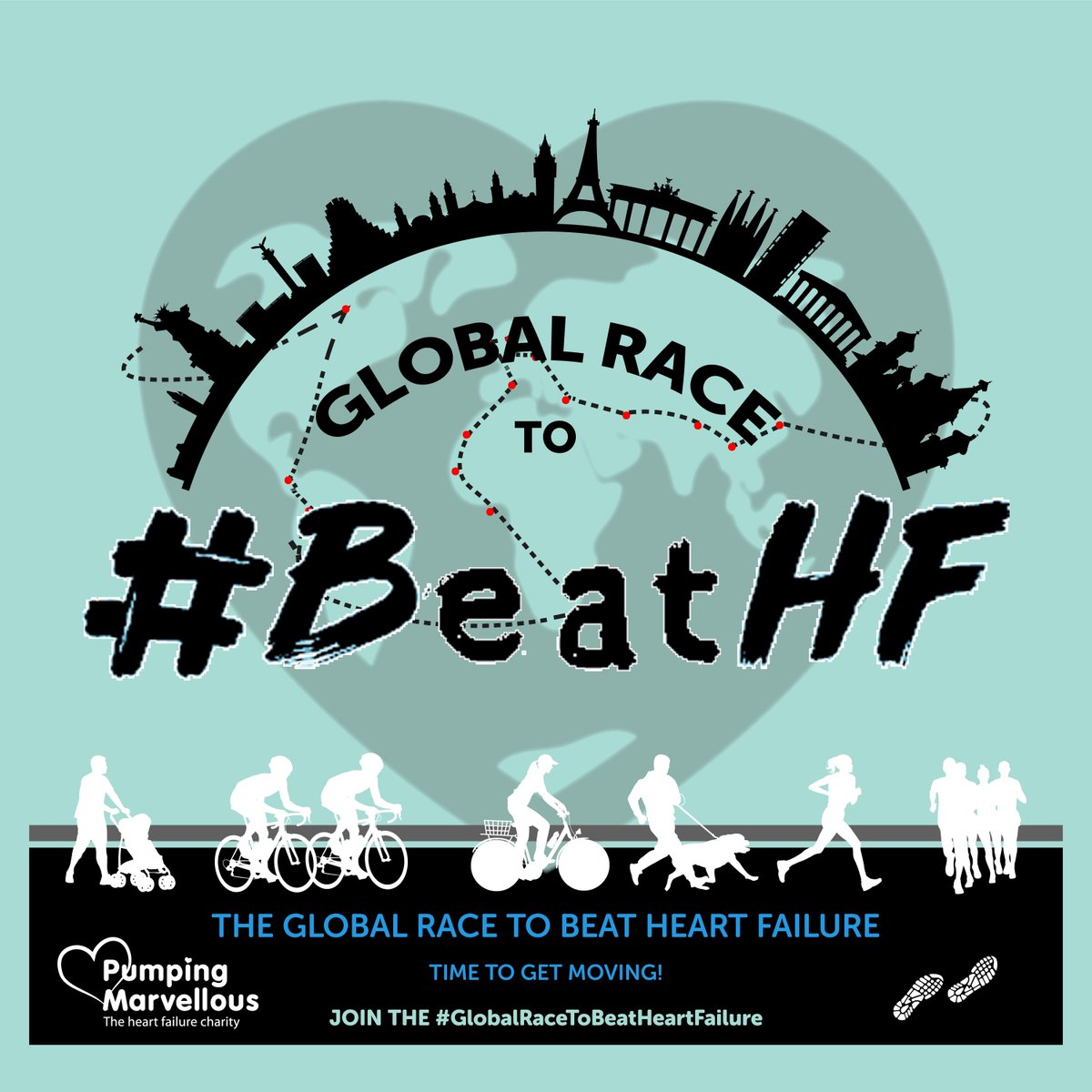 #NewYear #NewGoals! Pre register is OPEN for individuals and teams in <a href="/pumpinghearts/">Pumping Marvellous Foundation</a>' Global Race to Beat Heart Failure! Get set to add #walks, #runs, #cycles, #swims &amp; #everystep to our virtual world challenge to #BeatHF! #GlobalRaceToBeatHeartFailure

⬇️register.enthuse.com/ps/event/Pledg…