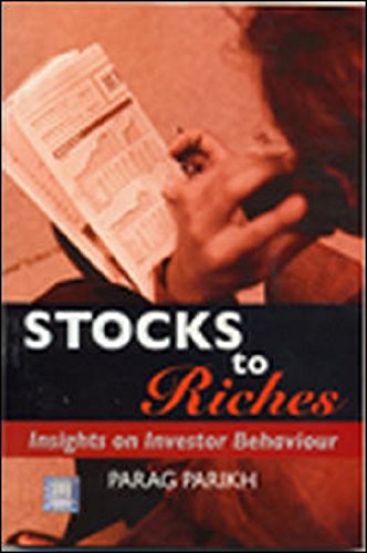 11/n Stocks to Riches by Late Parag Parikh SirThis is the first book one should read as a beginner to the stock markets/Investing World. Simple, easy-to-understand language, which imparts sound thinking on the behavior and philosophy of investing in the stock market.