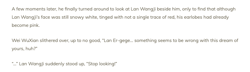 117 has some personal favorites. lwj is mortified of his younger self, who is visibly Unwell, so there's a double layer of out of control (and quite frankly hilarious) lwj.