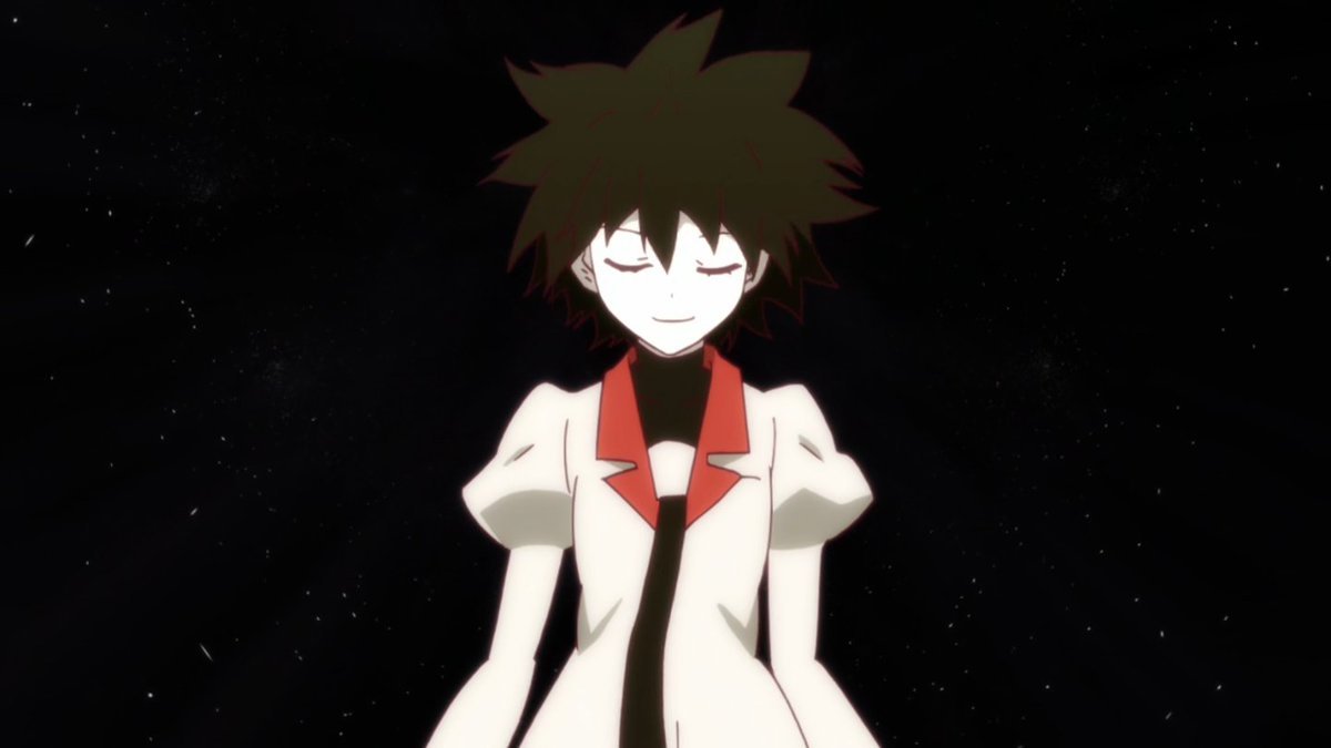 Oshino Ougi who secretly orchestrated it all from the beginning. From her charming and honest personality to her menacing and ominous presence. Ougi is the entity that exists to sabotage and destroy the hypocritical aspects of Araragi, and that's what made her pleasing to watch.