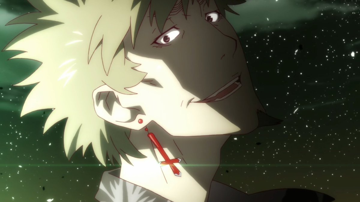 While were still on Hanakawa... I can't help but cry tears of joy when she brought Oshino Meme, all the way from Antarctica. I just couldn't have been more happier with his appearance. Seeing and hearing him was all I needed.