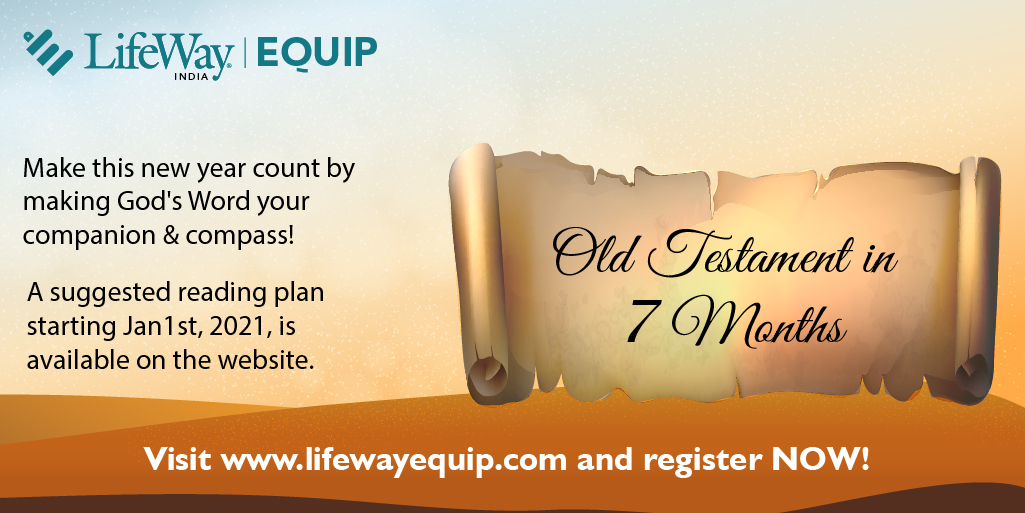 LifeWayEquip's tweet image. Let us start this #NewYear  with a fresh mind and anchor ourselves to God's #grace . Join our 'Old Testament in 7 Months' reading program and make this year count. 
Visit lifewayequip.com to register and access a suggested reading plan!      
#Jesus #bibleverse #Christian