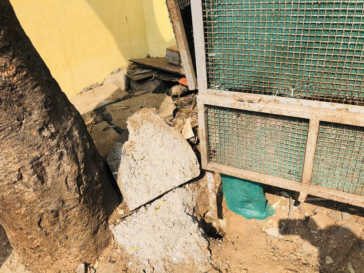AgreRohini's tweet image. @NMMCCommr we were told this rack will be removed but now the municipality people have dug holes around the rack, looks like they want to make it permanent! Please ask them to remove it from our gate #SwachhSurvekshan2021