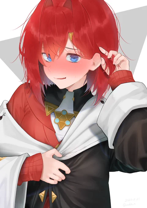 #今年も残りわずかなので今年一番伸びた絵を貼る見た絵描きさんも強制でやる

描き納め出来なさそうなのでタグにて。
投稿していた絵の赤髪率が全体的に高めだった年だった気がしないでもない。来年も頑張りたいね。
アンジュはやっぱり可愛いな! 