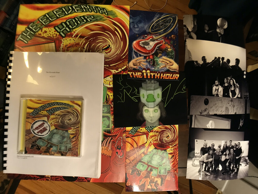 11thHourMusical's tweet image. IT’S THE END OF THE WORLD. THE ELEVENTH HOUR GO BAG IS AVAILABLE NOW! eleventhhourmusical.com/teh-go-bag