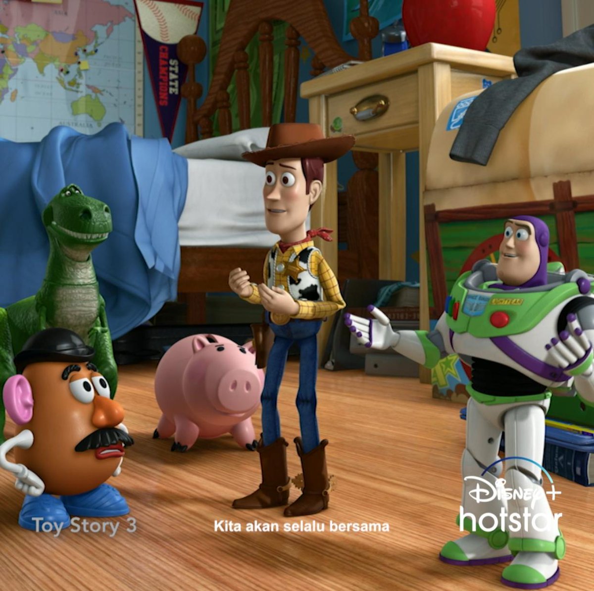 Mengisi malam tahun baru ngk papa jomblo yg penting ditemenin disney
#SejutaRasaDisney 
#SejutaRasaDisney