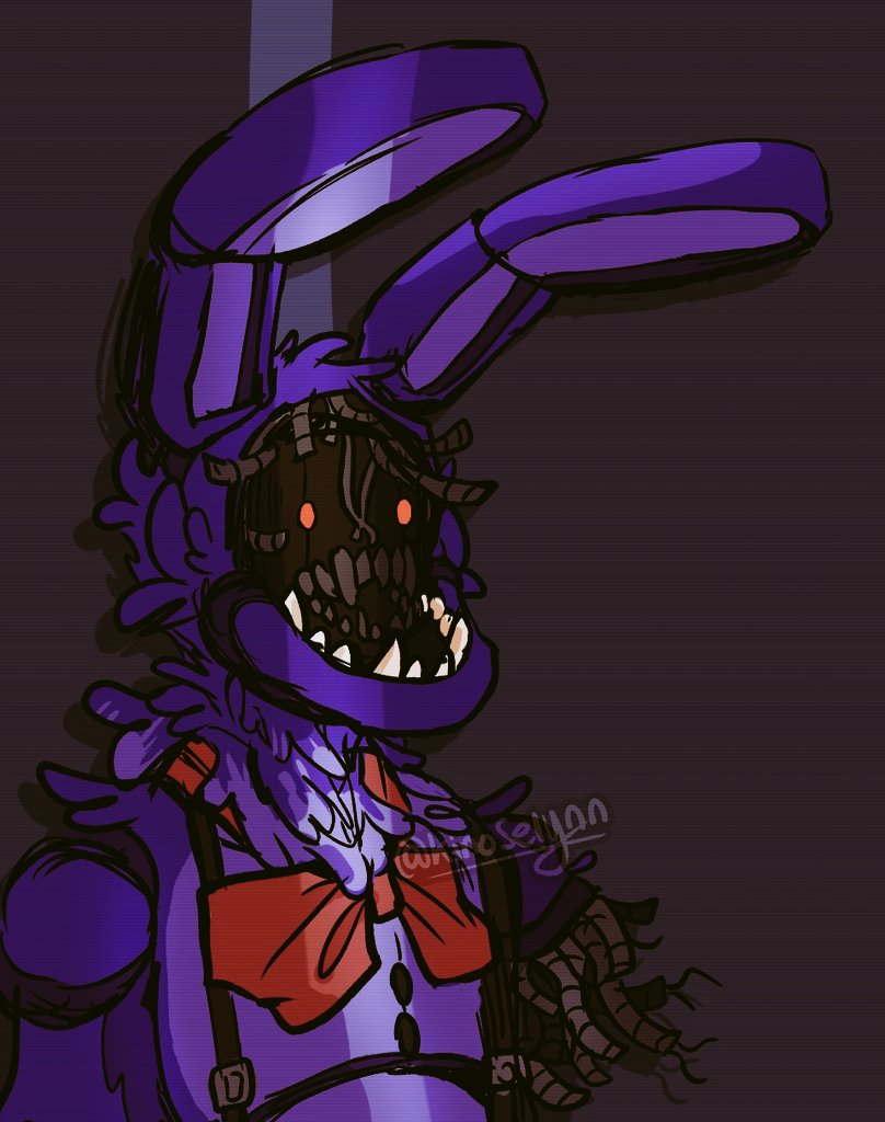selyn❄️ on X: bonnie's new phone 2/3 #FNAF #fivenightsatfreddys  #witheredbonnie #witheredfoxy  / X