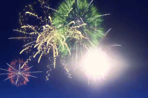 The Ghost crew celebrates with a mix of Mandalorian, Lothal, Lasat, Ryloth traditions and end the night with fireworks by Sabine (Hera describes the colors to Kanan).