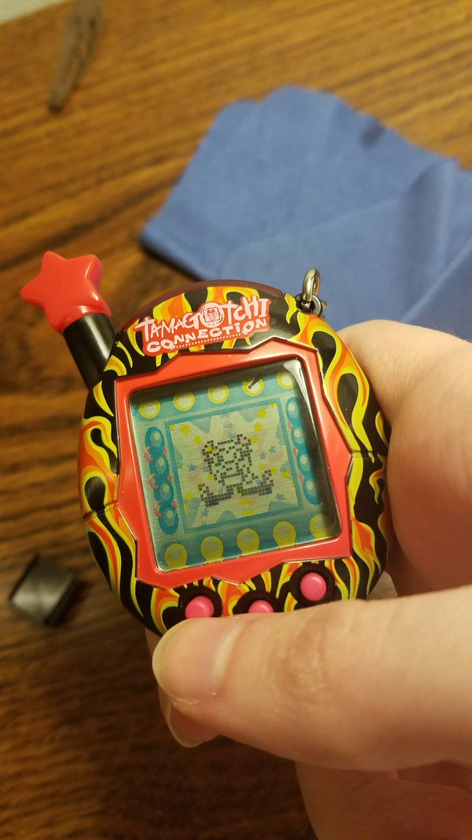 ToshitchiGotchi's tweet photo. Day 25: We be doin' the pants dance.

#tamagotchi #toshitchichallenge #pantsdance https://t.co/0CFAKnt8pZ