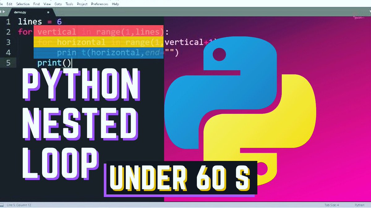 VRProgrammersYT's tweet image. Thinking to revise Basics?
New brand: #WeAreProgrammers started a #python playlist from beginners level, if you can understand this video under 60s then must like the like n subs and if you don't then stay subscribed explanation video is coming soon..
youtu.be/42JsN51ORiM