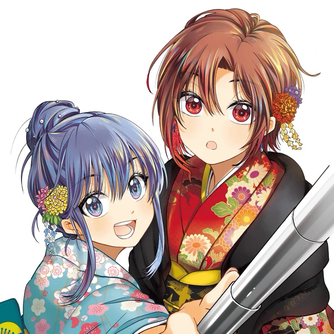 明けましておめでとうございますー!着物絵がこれしかなかったっ…!今年もよろしくお願いしますー!! 