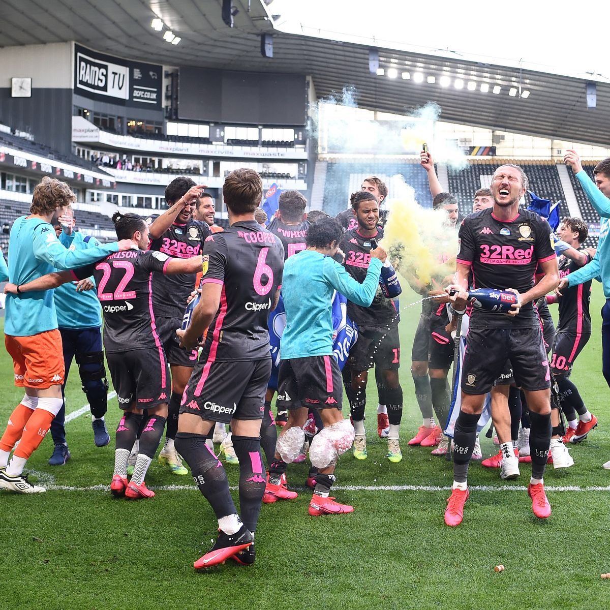 19/07/20Derby 1-3 LeedsMartin 54’Hernandez 56’ Shackleton 75’ Clarke OG 84’