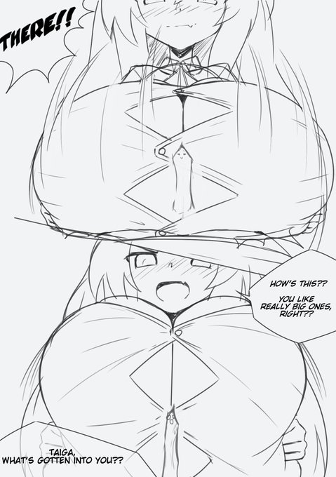 And here's an early New Years present - a wip sketch page of the infamous Taiga comic, coming next year sometime 