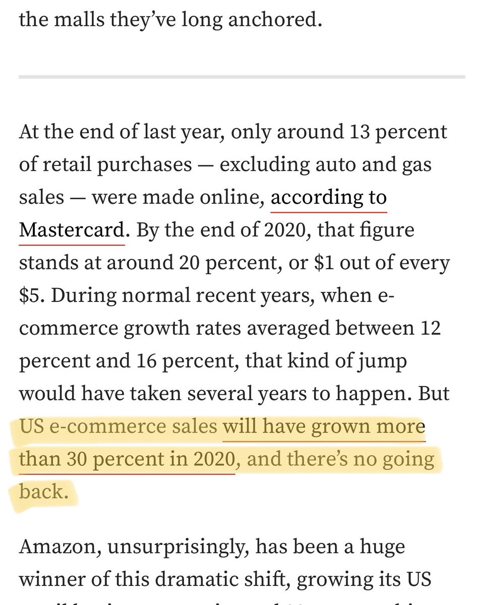 7/ Pre-2021 additions“America’s hollow middle class” by  @annehelen  https://www.vox.com/the-goods/22166381/hollow-middle-class-american-dream“The year shopping changed forever” by  @DelRey  https://www.vox.com/recode/22204578/2020-ecommerce-growth-retail-shopping-changed-forever“The Roaring Twenties” by  @web  https://2pml.com/2020/12/27/roaring-20s/