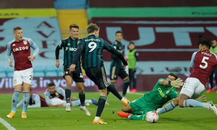 23/10/20Villa 0-3 LeedsBamford 55’ 67’ 74’