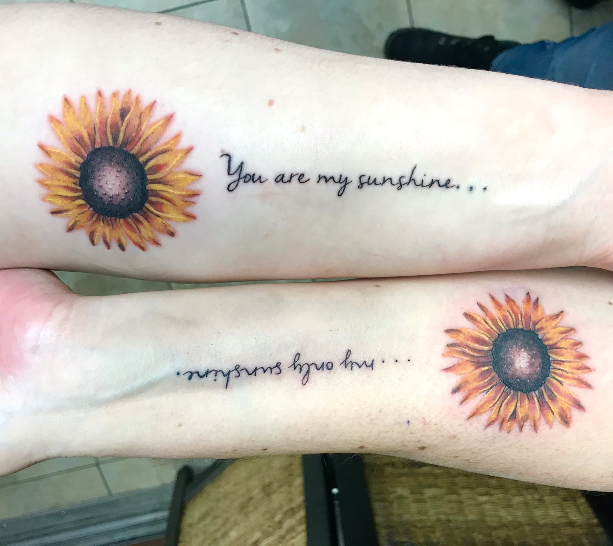 35 Beautiful Sunflower Tattoos for the Bright and Optimistic   Inspirationfeed