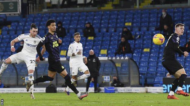 16/12/20Leeds 5-2 NewcastleBamford 35’ Rodrigo 61’ Dallas 77’ Alioski 85’ Harrison 88’Hendrick 26’ Clark 65’