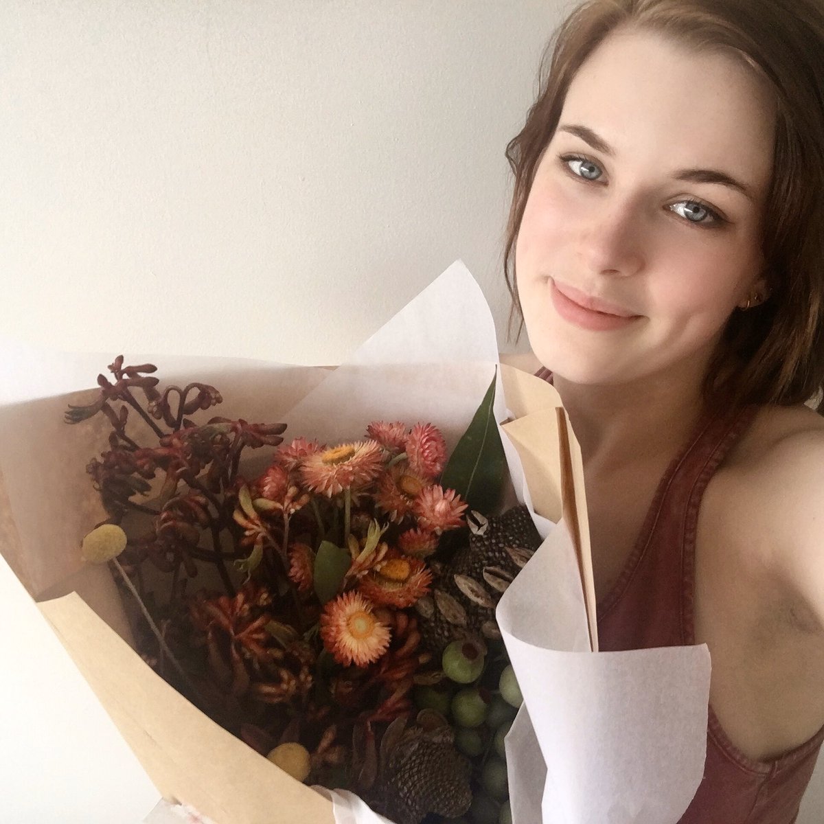 teja and I sent each other valentines flowers from a state away. I still have mine, dried, on a shelf. (sorry a lot of this is just gonna be sappy things about teja deal with it)