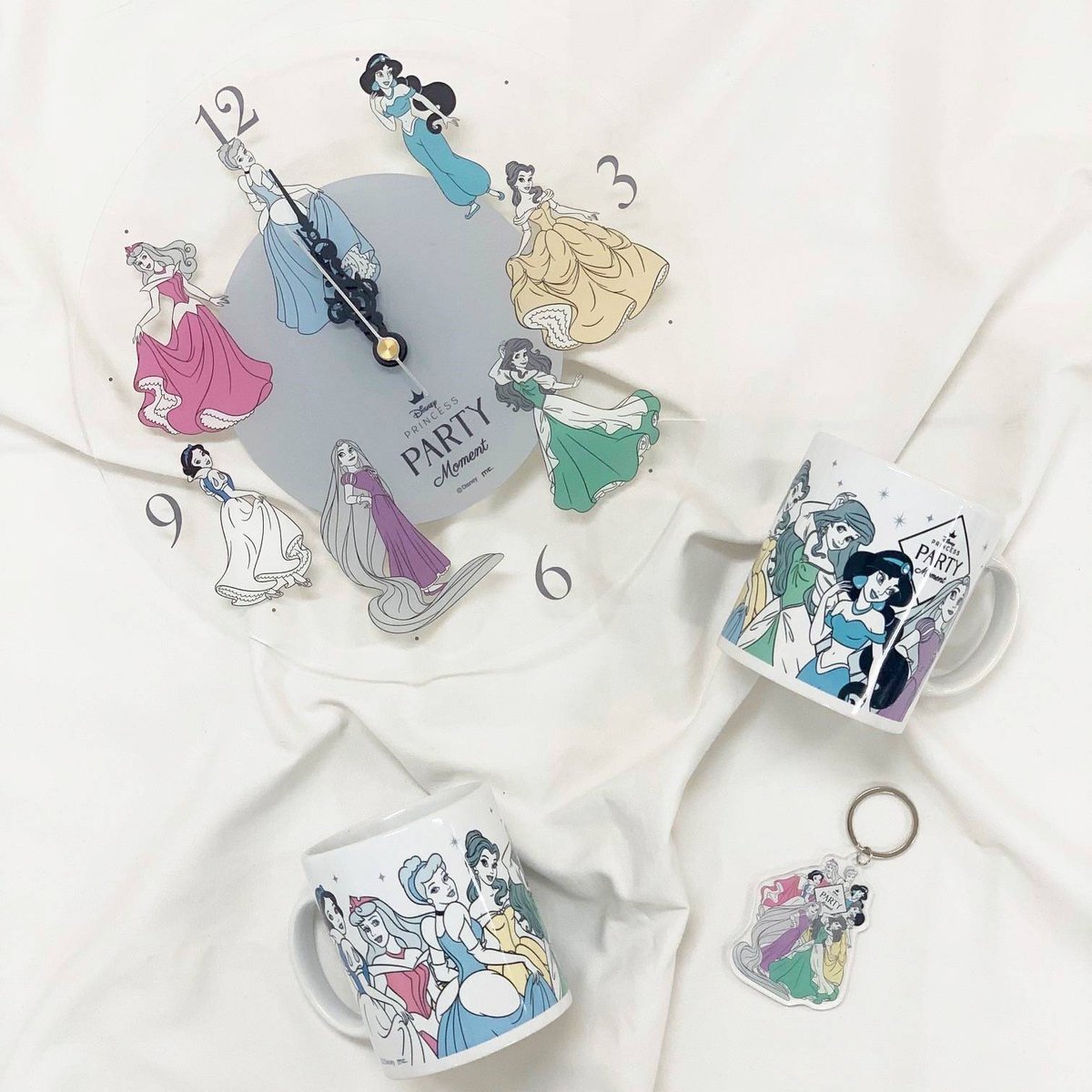 ディズニープリンセス パーティーモーメント アクリルスタンド 4種