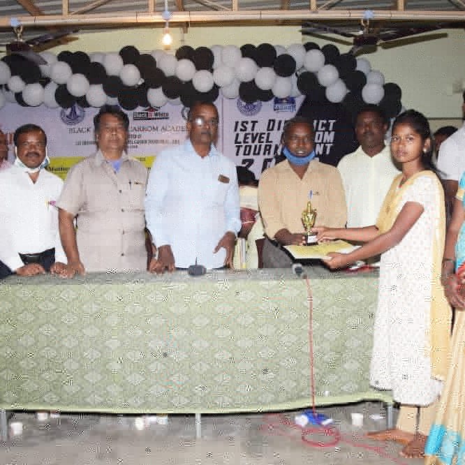 MatricSky's tweet photo. Black &amp; White  Carrom Academy conducted a 1st District Level Carrom Tournament - 2020 at our school campus. #last_post_2k20 https://t.co/MIAtvkeZ6S