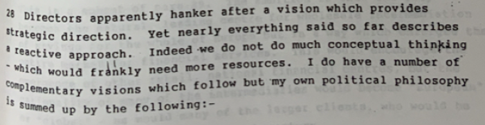 18/ FS “did not do much conceptual research”, or, more exactly, some “a la carte” Its supervision duties were transferred to a Financial Services Authority in 1997 (to governor's utter dismay), Financial Stability nevertheless launched & maintained a Financial Stability Review