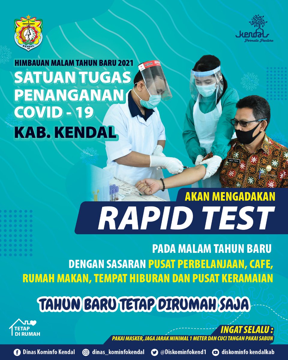 Diskominfokend1's tweet photo. Ingat, Malam tahun baru tetap dirumah saja yaa😉 https://t.co/HfpOvAyqRj